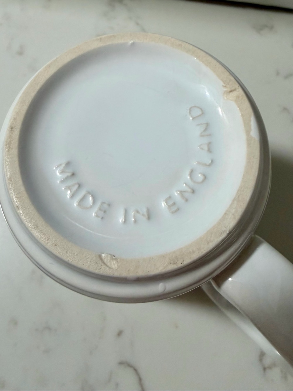 Vintage Pharmaceutical Mylanta-II Promotional White and Green Ceramic Mug - Picture 7 of 7